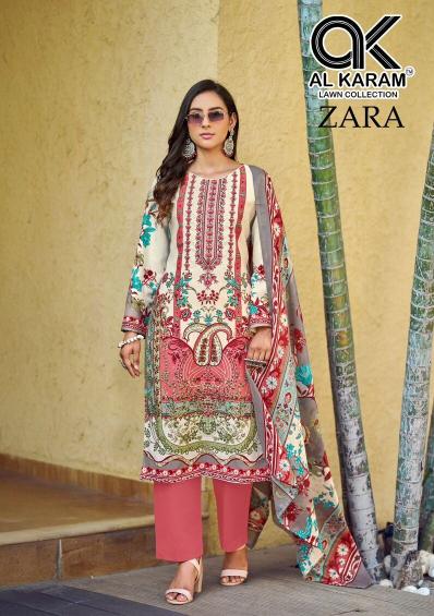 Alkaram zara vol-1 textiles wholesale kurtis bengaluru karnataka